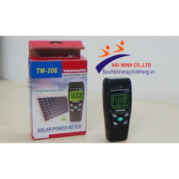Máy đo năng lương mặt trời Tenmars TM-206